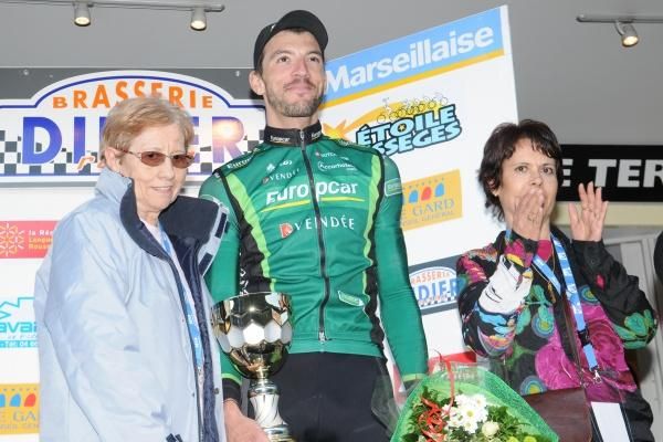 Stage winner Sa&iuml;d Haddou (Team Europcar).