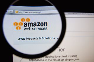 AWS hosting: What it is, and how it underpins the internet today - ITProPortal 2 AWS hosting's webpage logo seen through a magnifying glass
