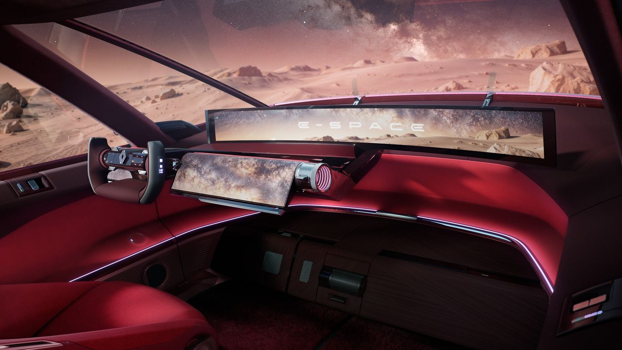 Renault E-Space Concept interior