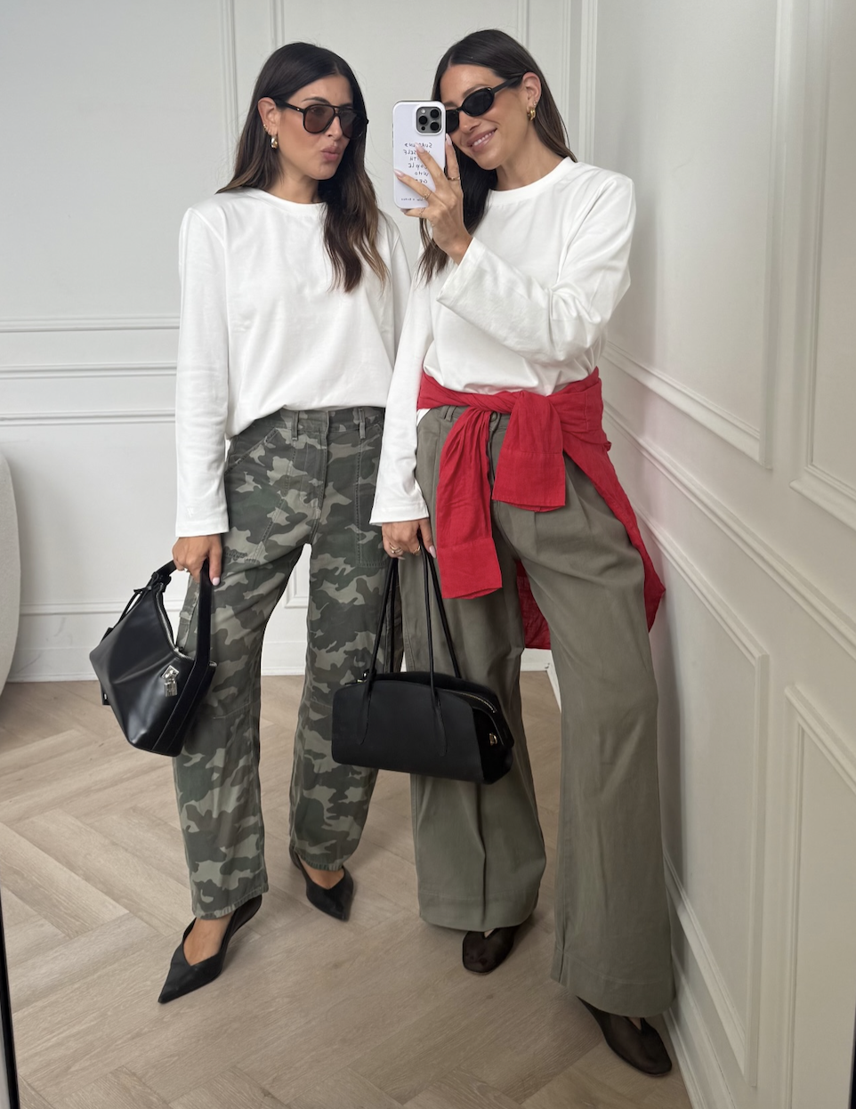 An image of a woman wearing best shoes to wear with camo pants fall 2026