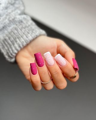 pink matte design