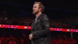 Aaron Paul on Monday Night Raw