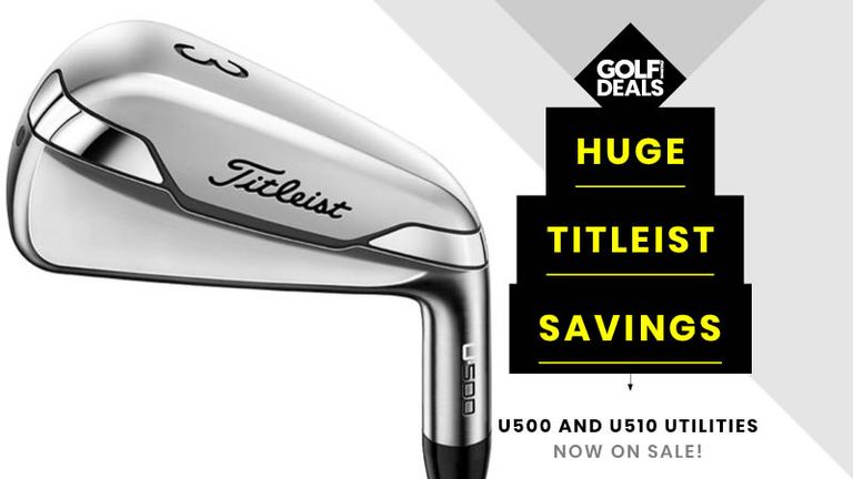 Titleist U500 and U510 utility irons