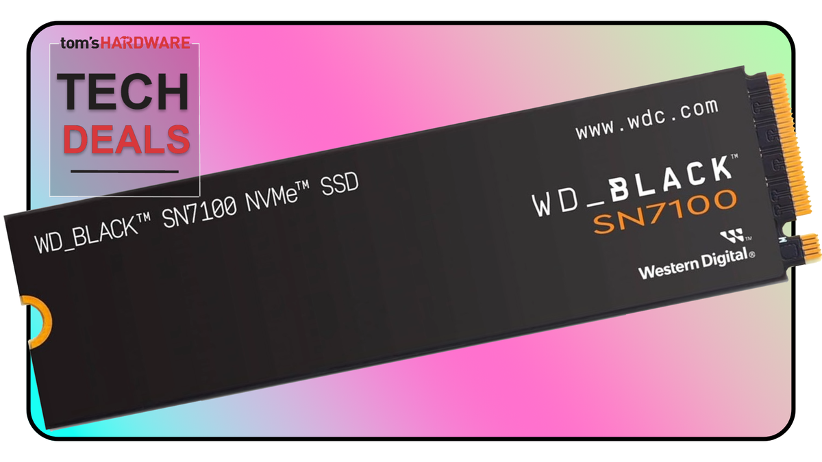 Grab this 4TB WD Black SN7100 SSD at its lowest-ever Amazon price — the most power-efficient storage drive for your laptop, PlayStation 5, or PC