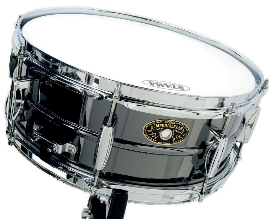 The sexy black nickel snare drum.