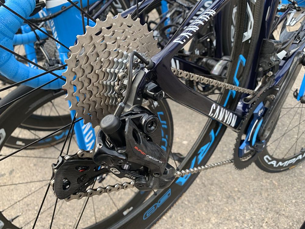 Movistar Team Women Canyon bikes