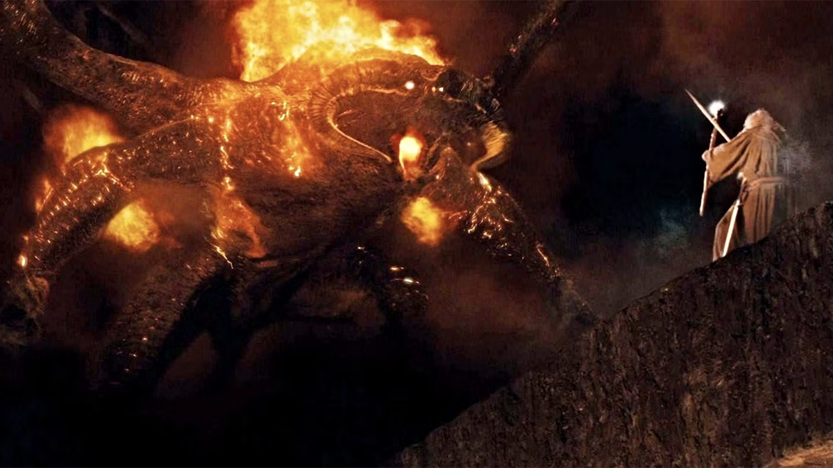 The Balrog from the Lord of the Rings