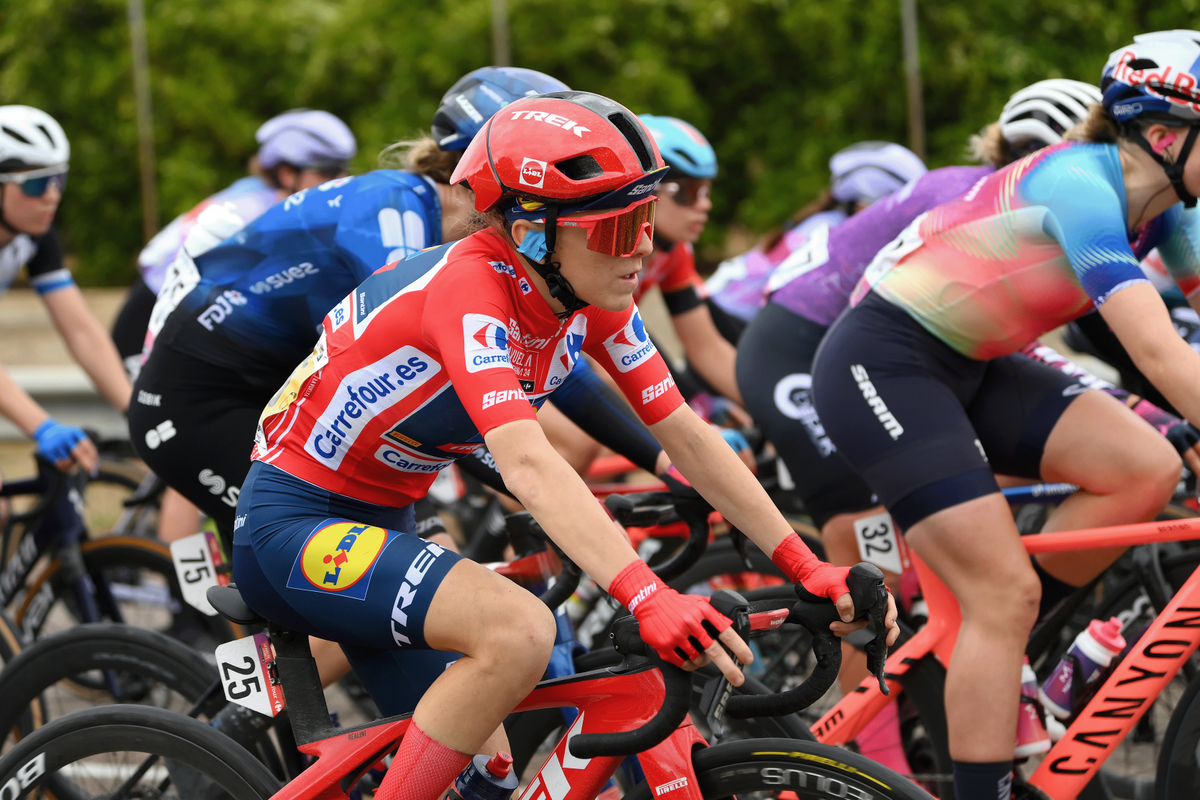 Gaia Relaini may have lost the red jersey but her days are yet to come in the mountains