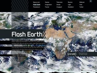 Flash earth