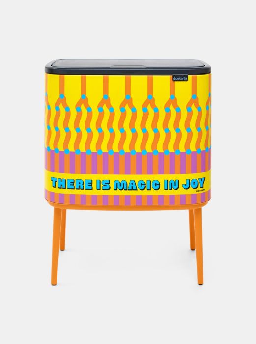 Bo Touch Bin 11 + 23 Litre - Yinka Ilori
