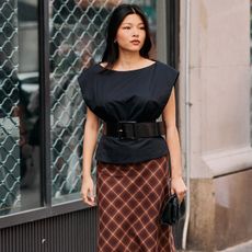 New York Fashion Week street style.