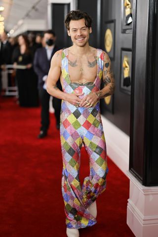 Harry Styles attends the 65th GRAMMY Awards on February 05, 2023 in Los Angeles, California