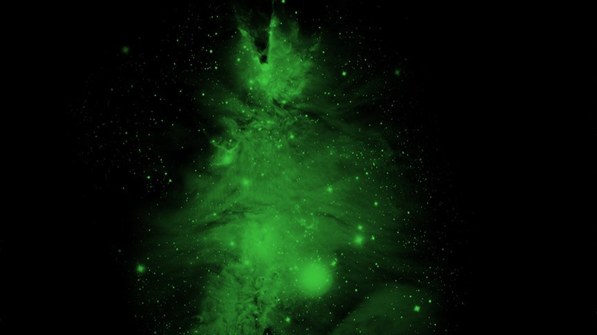 Watch the 'Christmas Tree Cluster' twinkle in X-rays (video)