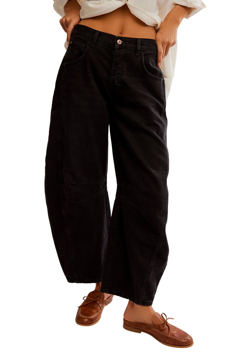 Good Luck Barrel Leg Jeans