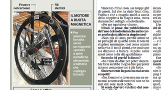 The report into mechanical doping has details of magnetic wheels