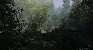 Skyrim modded with ray tracing