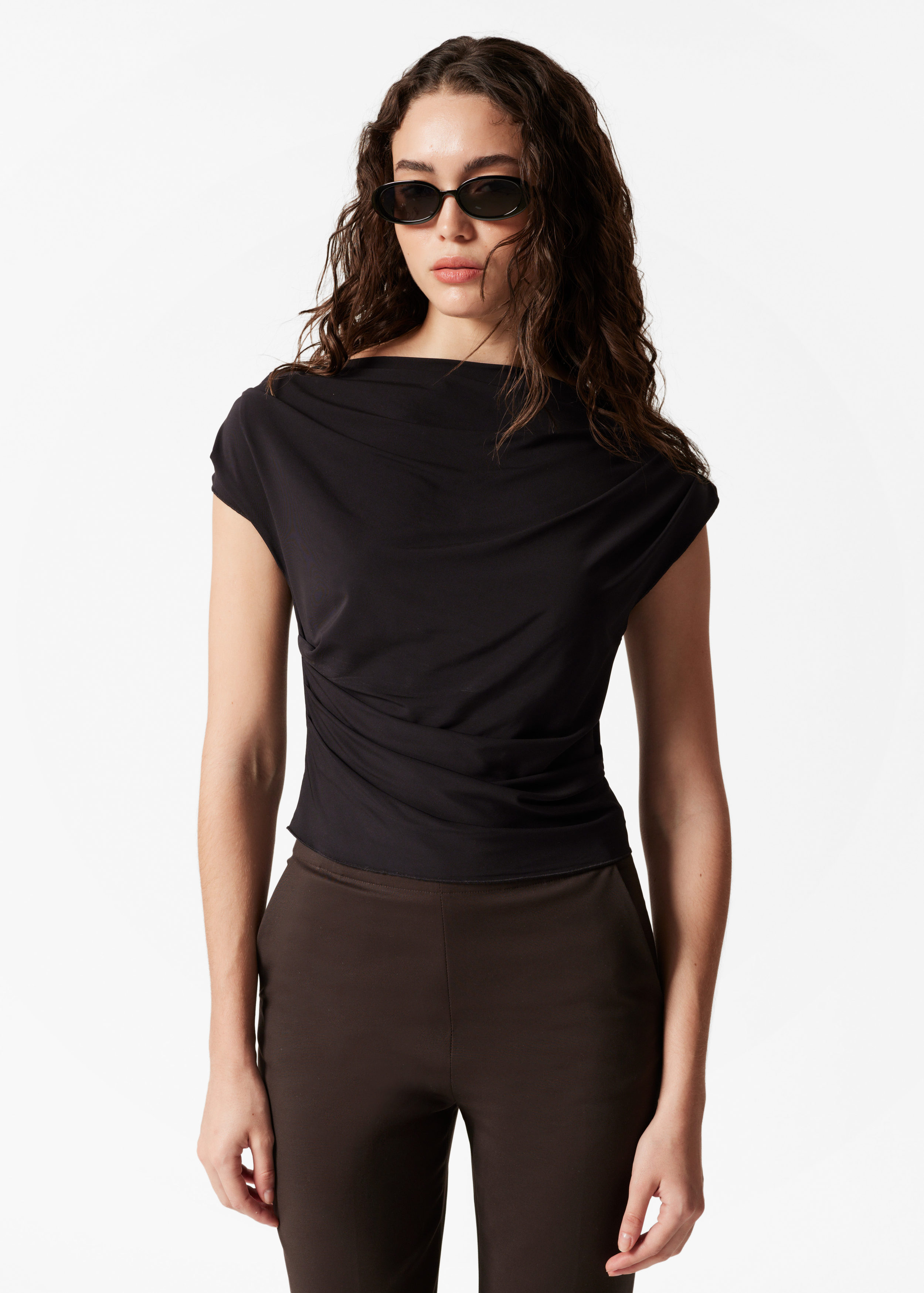 Draped Top