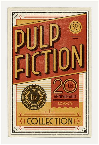 Pulp Fiction 20th anniversary art