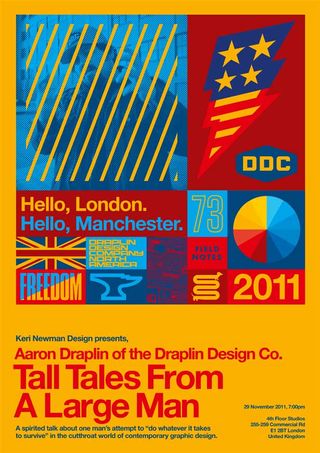 Aaron Draplin: Tall Tales From A Big Man poster