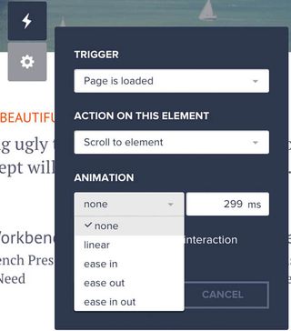 Working with triggers