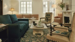 Château Voltaire's comfy salon sets an arty tone