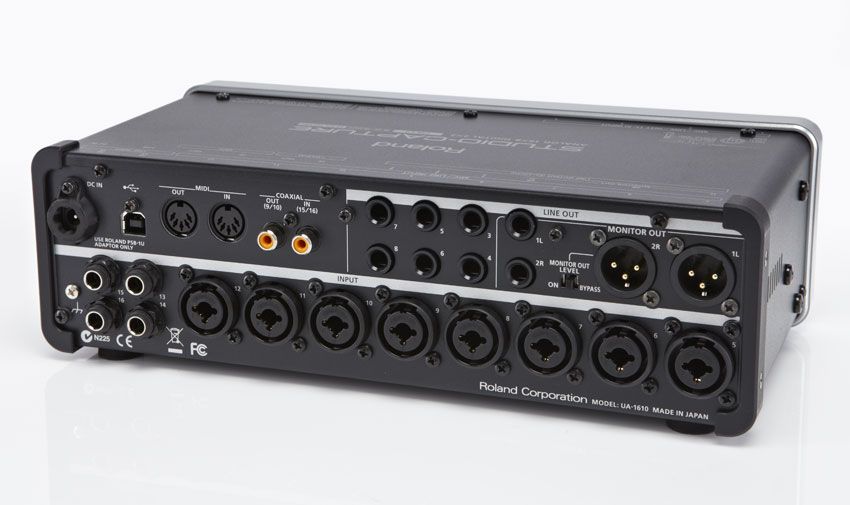 Studio Capture clearly has the I/O capabilities to handle a complete recording session without the need for re-patching