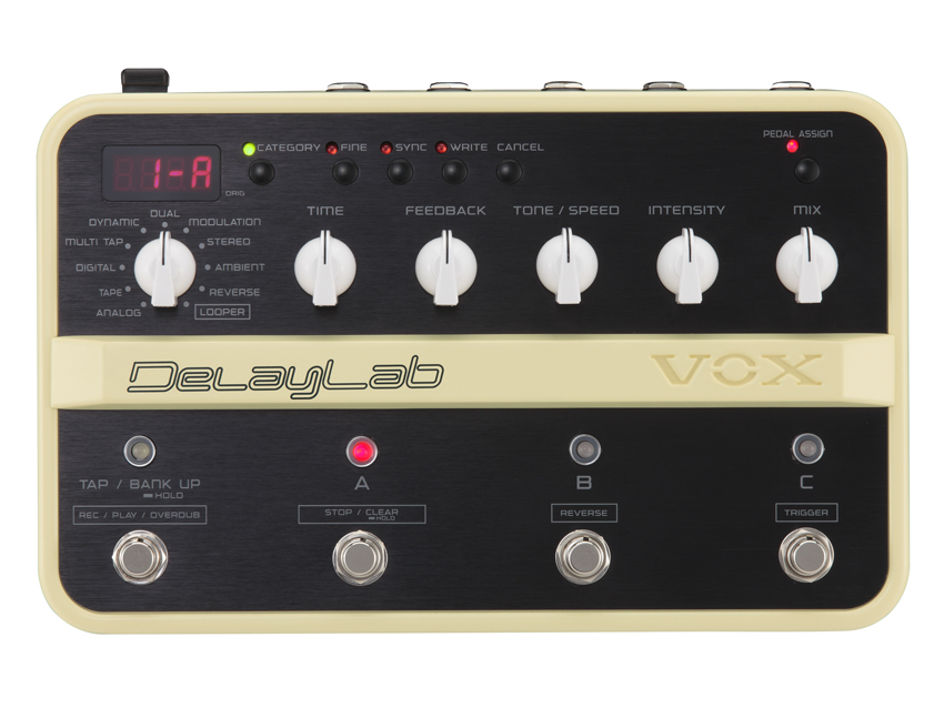 The DelayLab comes packed with vintage and modern effects.