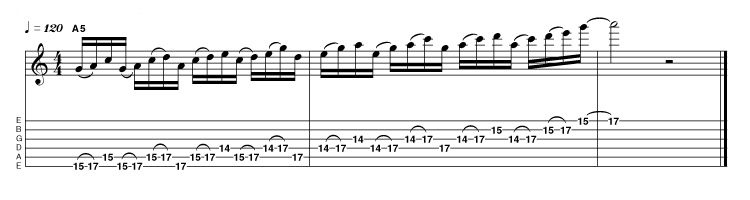 And here's the ascending form of the same pattern.