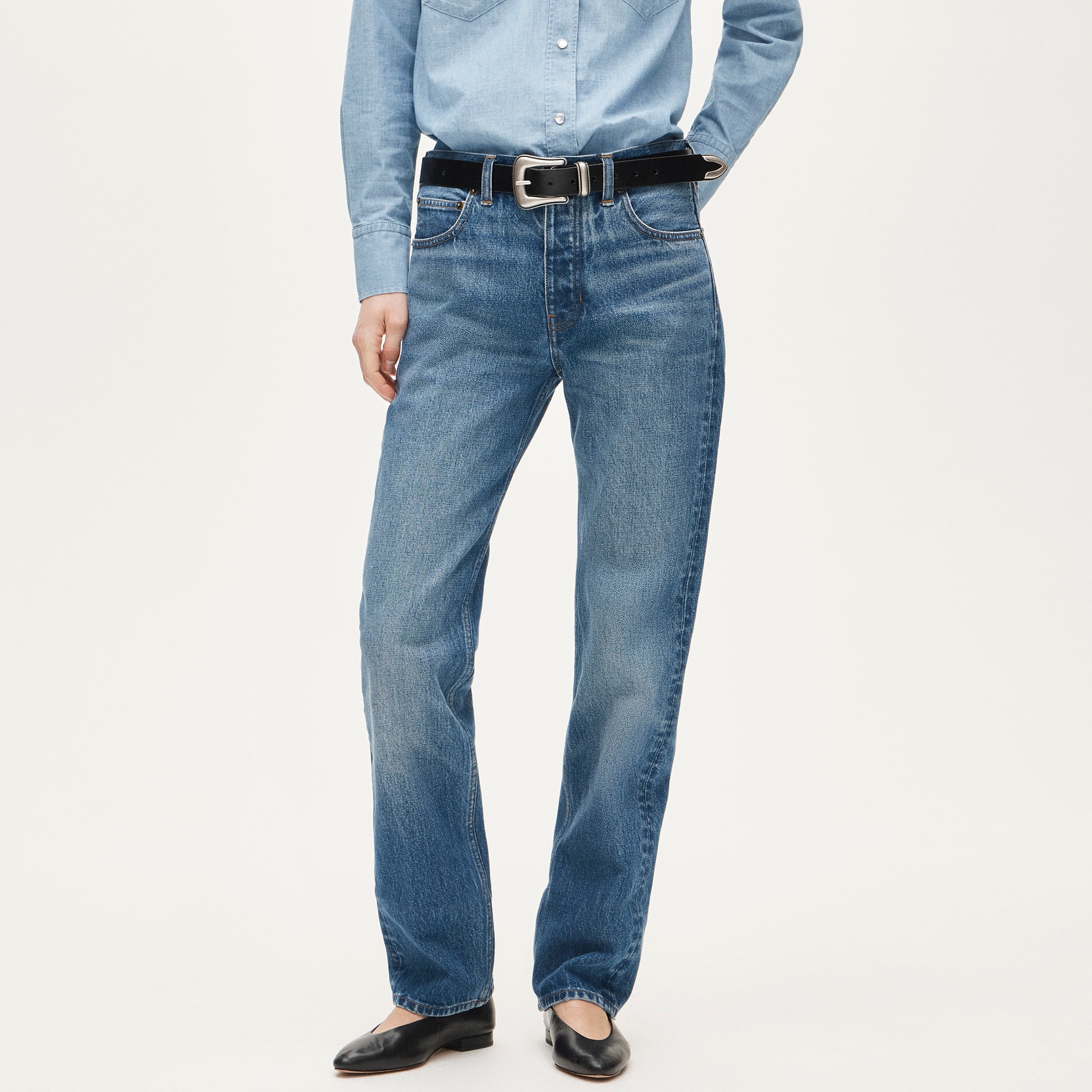 J.Crew, Western Straight Jean