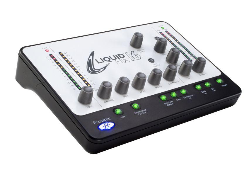 Liquid Mix 16 is a DSP box and control surface in one.