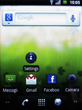 Vodafone smart home screen