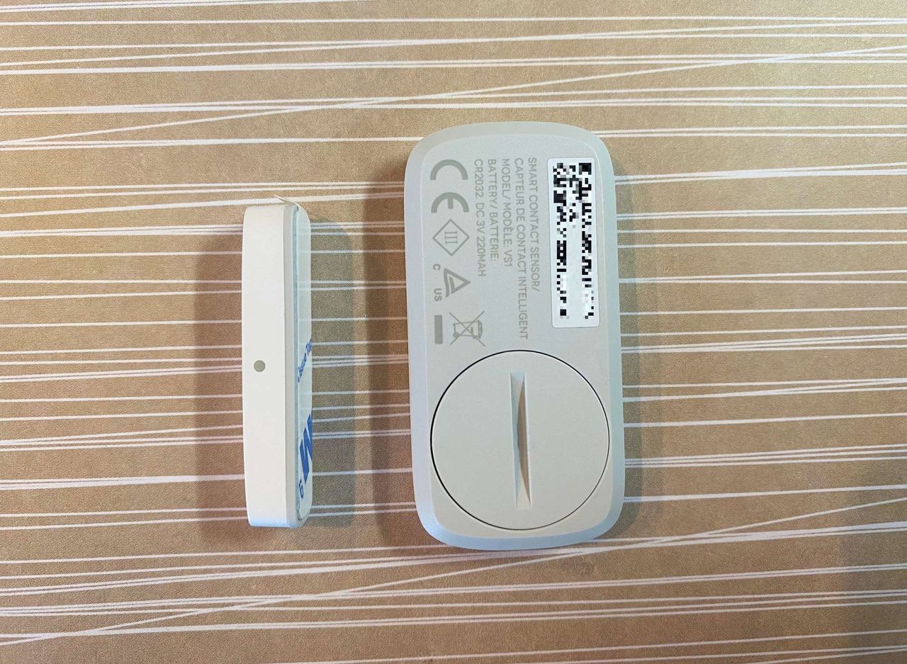 Vocolinc VS 1 Contact Sensor Review Back View
