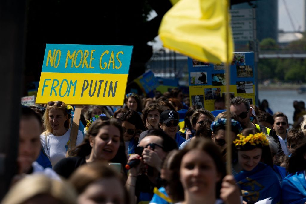 Anti-Russia protest in Germany