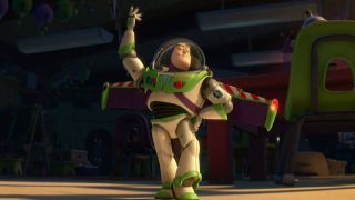 Buzz in Spanish mode in Toy Story 3.