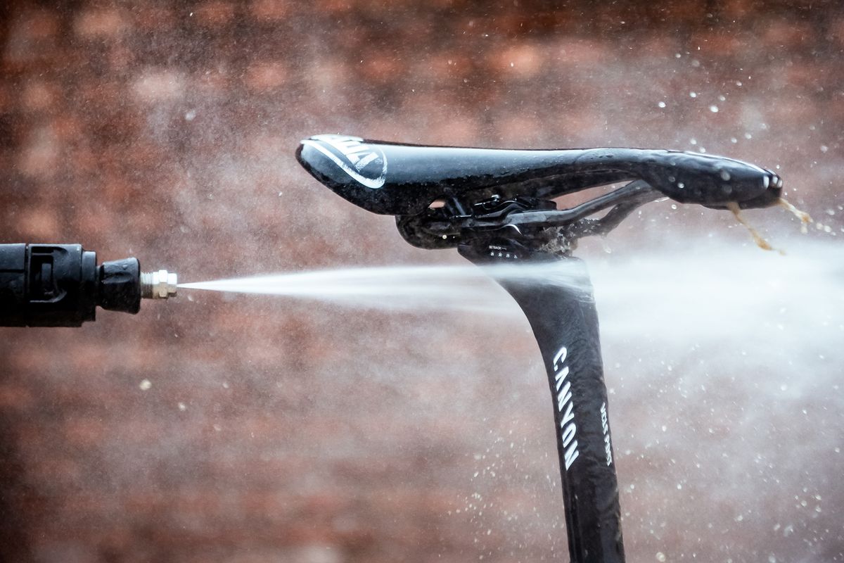 Mathieu van der Poel's cyclo-cross bike