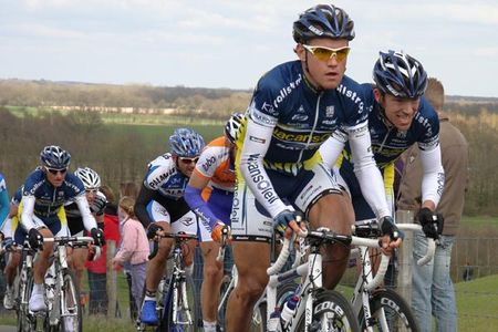 Rob Ruijgh (Vacansoleil Pro Cycling Team) and Frederik Veuchelen (Vacansoleil Pro Cycling Team)