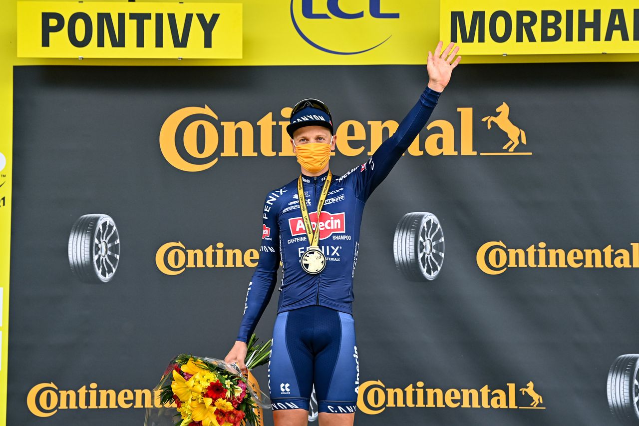 Tour de France 2021 108th Edition 3rd stage Lorient Pontivy 1829 km 28062021 Tim Merlier BEL AlpecinFenix photo POOL David StockmanBettiniPhoto2021