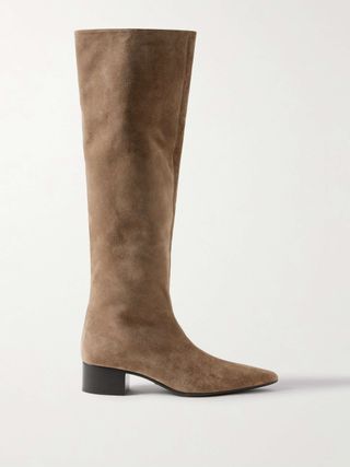 Andee Suede Knee Boots