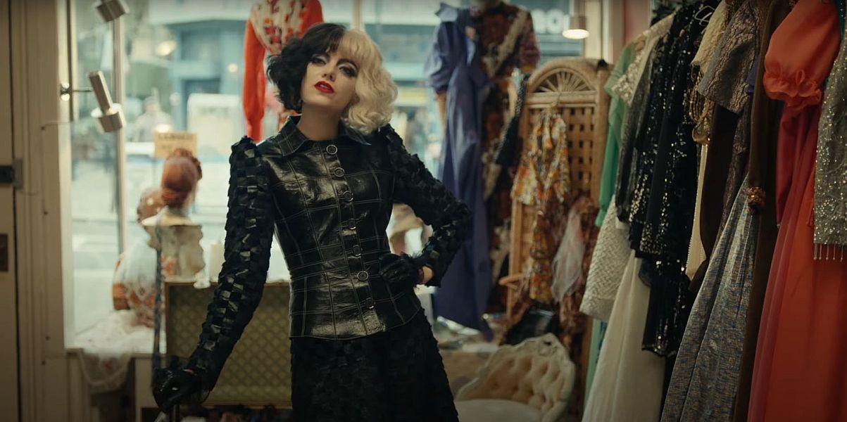 Emma Stone in the Cruella trailer