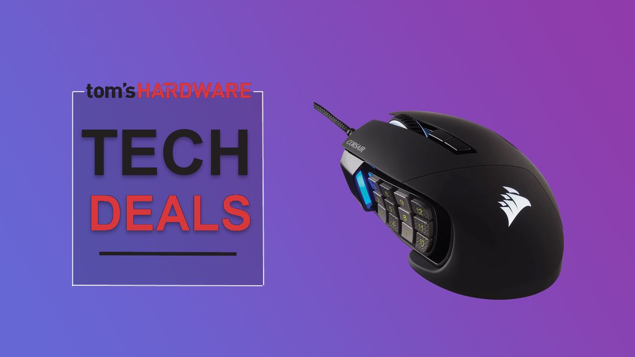 Score a 17-button mouse on the cheap – the Corsair Scimitar RGB Elite is 33% off on Newegg