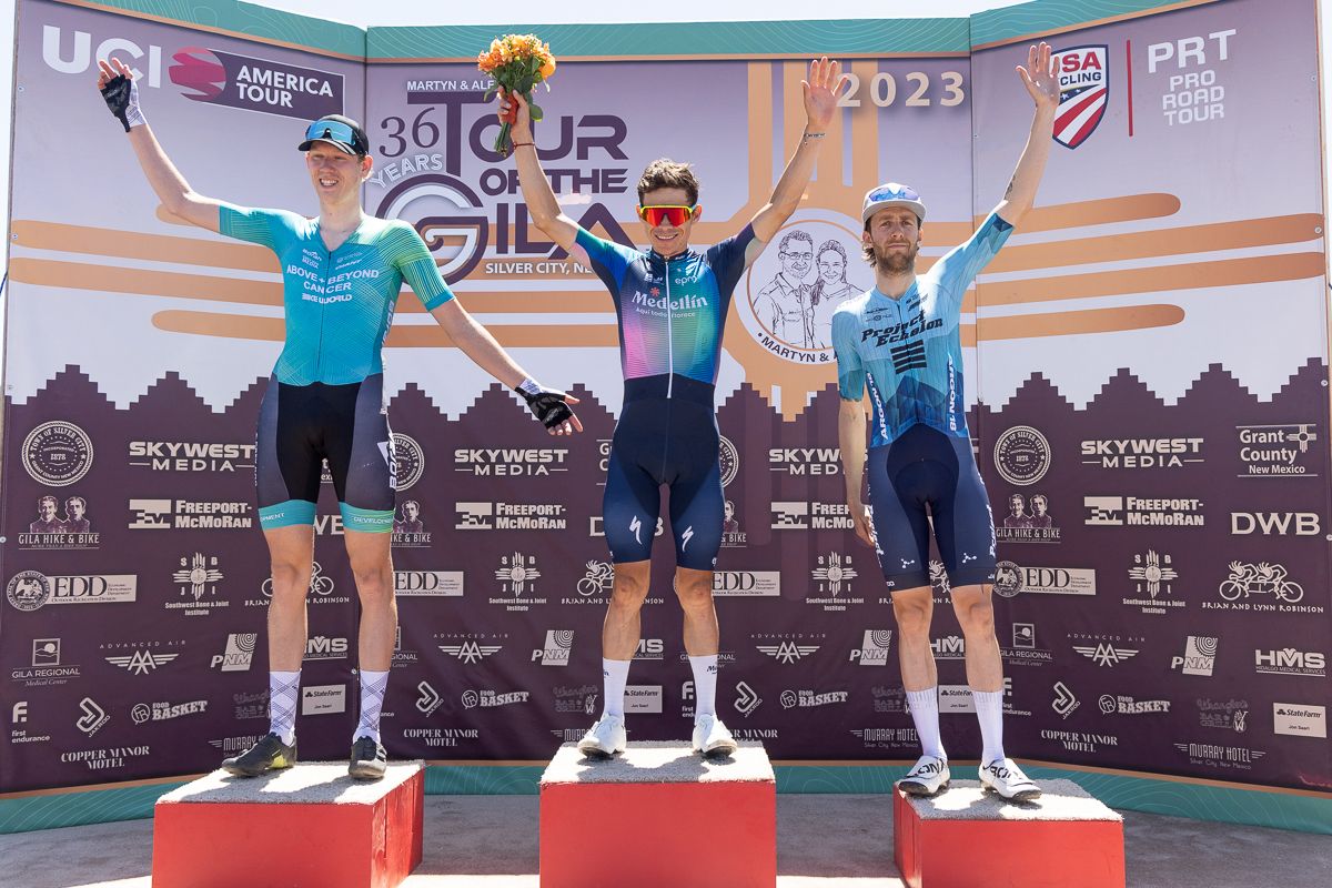 Men's Stage 1 podium