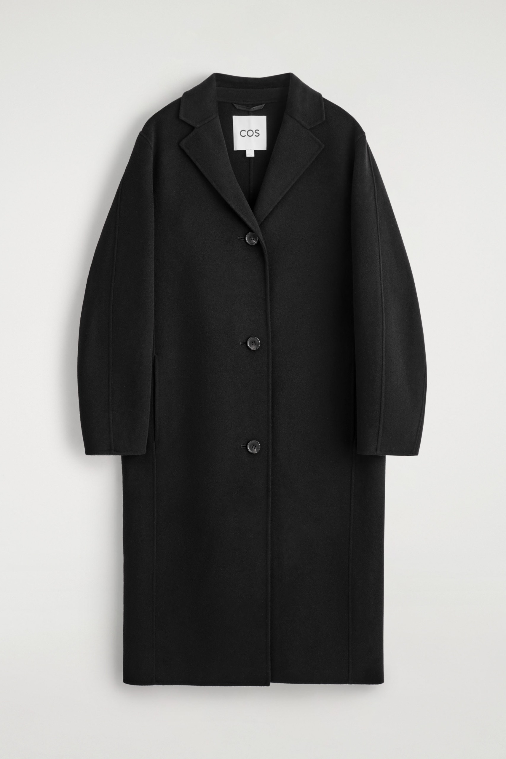 Double-Faced Wool Long Coat