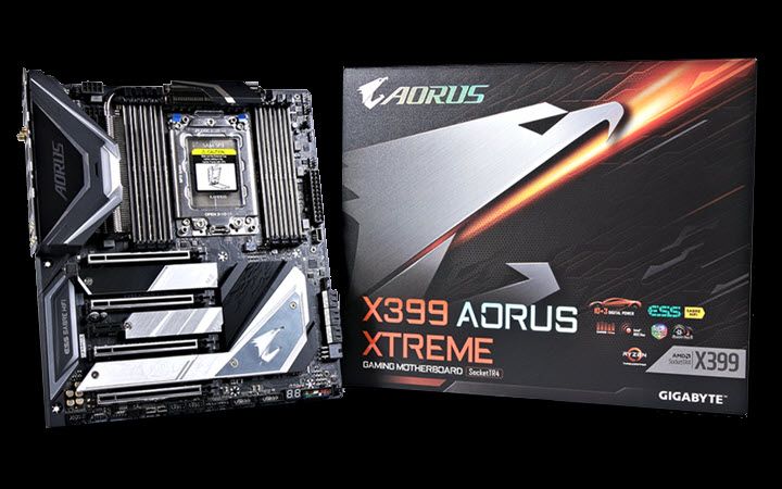 Gigabyte X399 Aorus Pro for Ryzen Thread Ripper TR4 ATX Motherboard