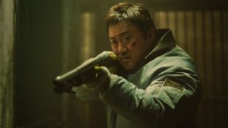 Don Lee in Netflix's Badland Hunters