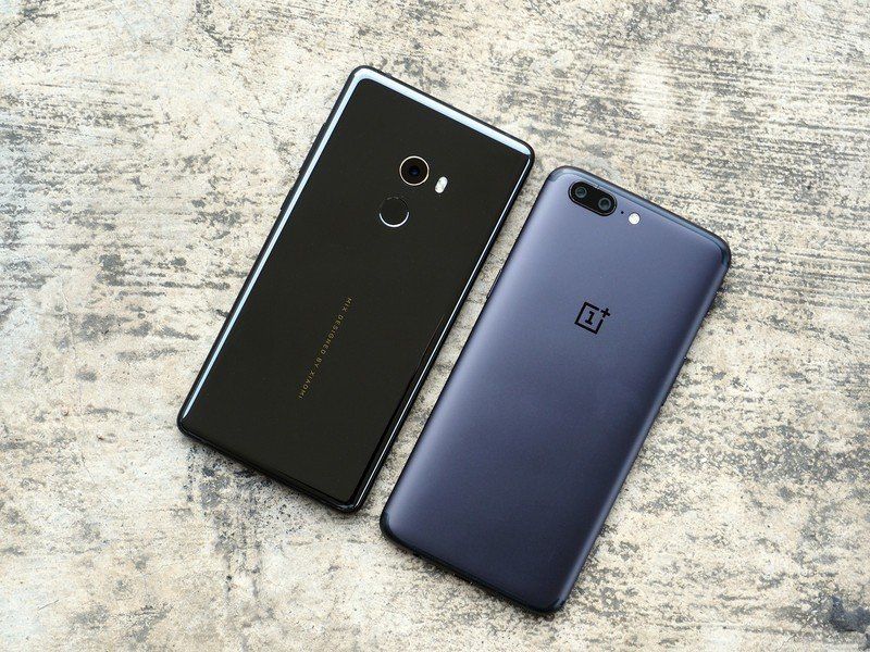 Xiaomi Mi Mix 2 vs. OnePlus 5
