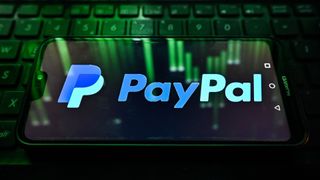 POLAND - 2023/01/24: In this photo illustration, a Paypal logo is displayed on a smartphone. (Photo Illustration by Omar Marques/SOPA Images/LightRocket via Getty Images)