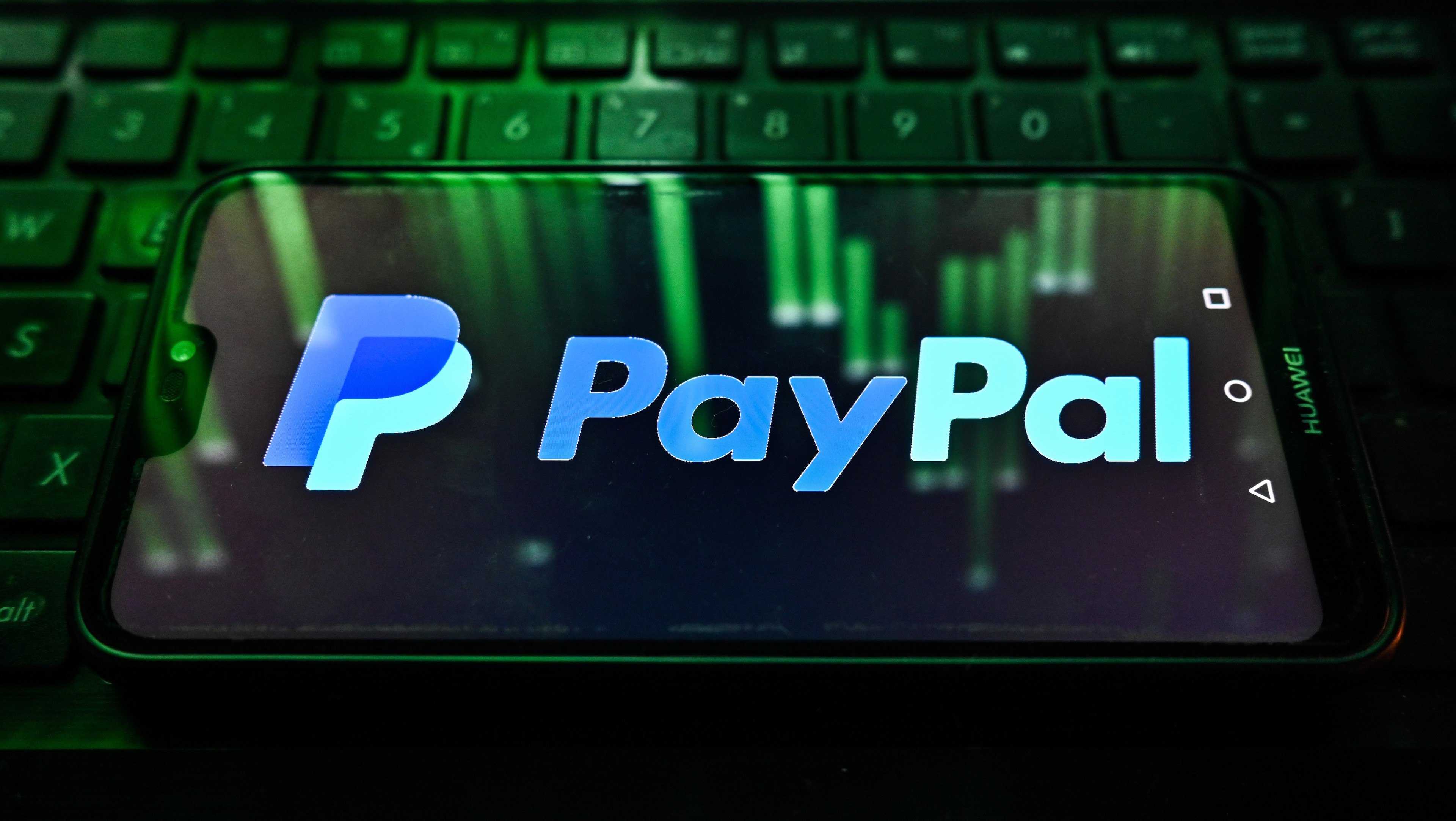 POLAND - 2023/01/24: In this photo illustration, a Paypal logo is displayed on a smartphone. (Photo Illustration by Omar Marques/SOPA Images/LightRocket via Getty Images)