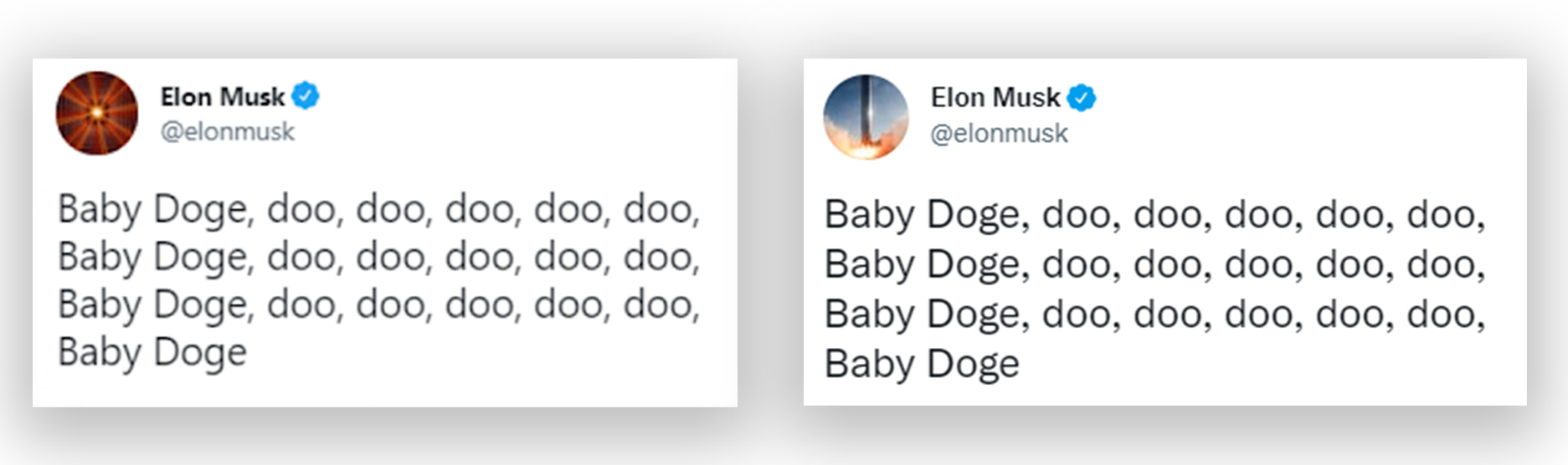 Twitter font comparison