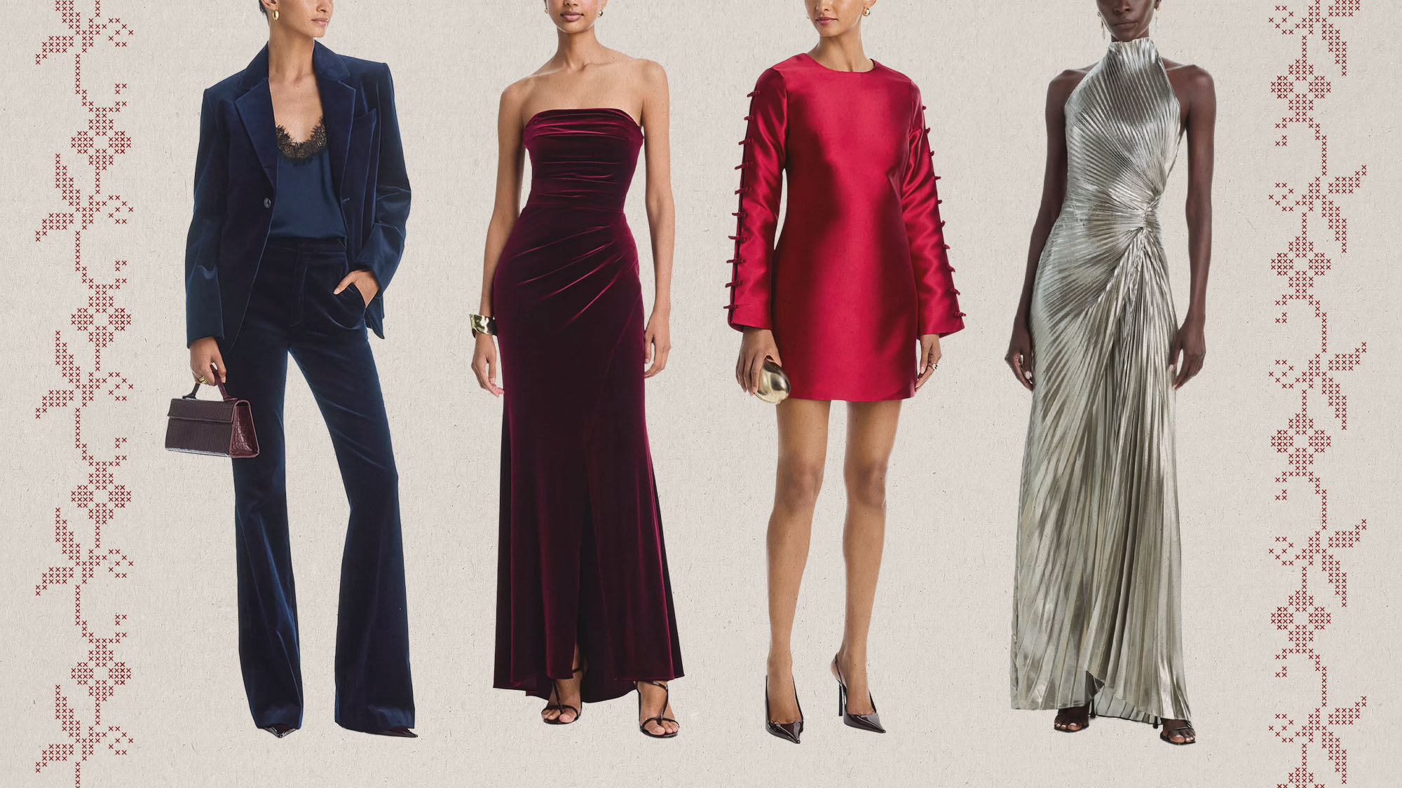 Bloomingdale's holiday party outfits