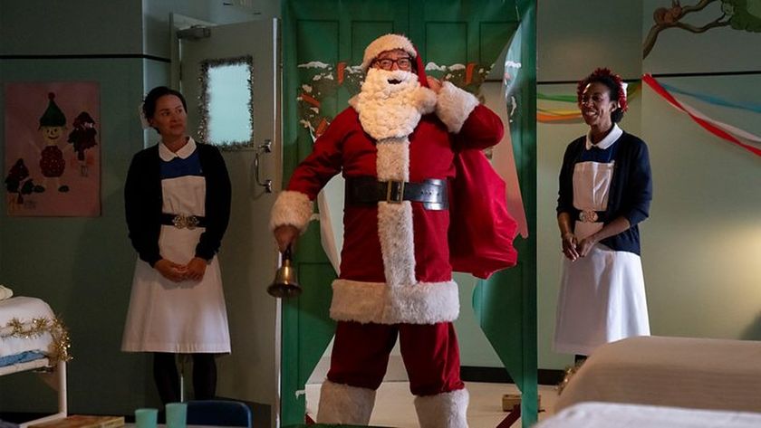 Fathers Christmas drops in for a visit in the &quot;Call the Midwife&quot; 2024 Christmas Special